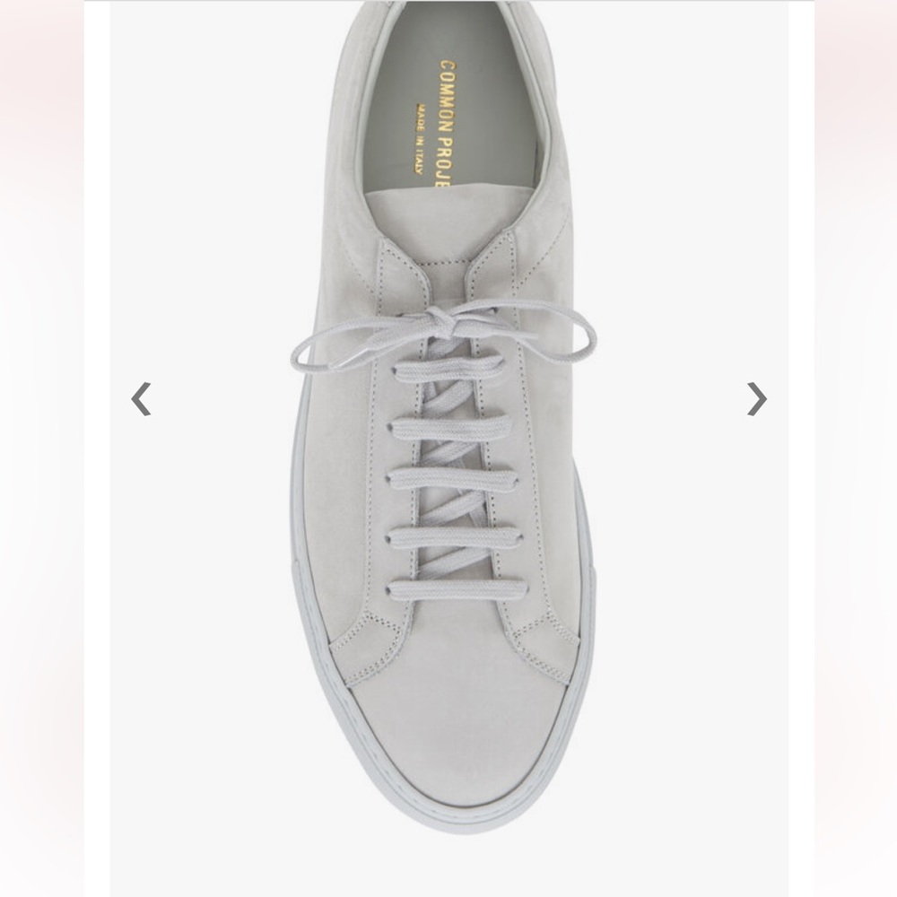 Common Projects Light Gray Sneakers